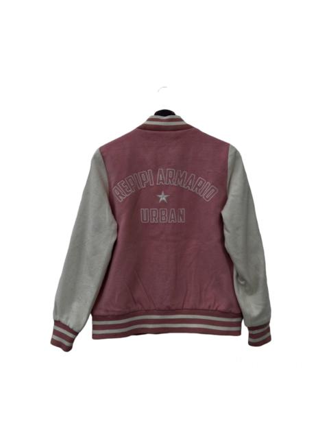Other Designers Japanese Brand - RARE BIG LOGO VARSITY JACKET REPIPI ARMARIO