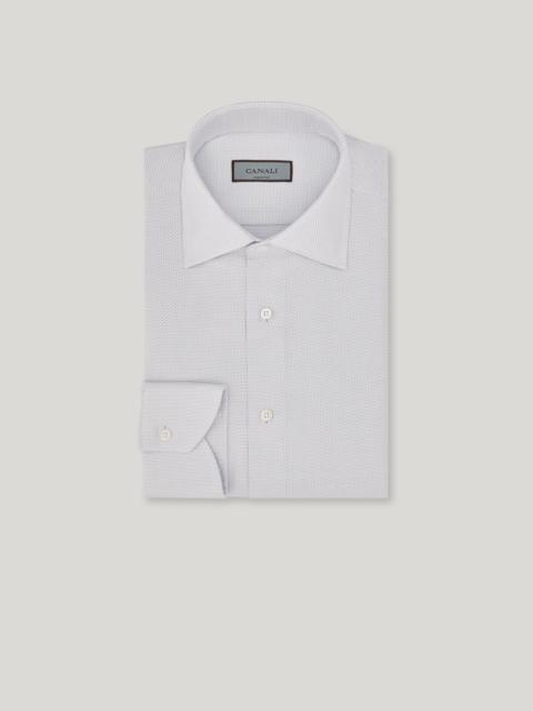 Canali ICE BLUE REGULAR FIT IMPECCABILE COTTON SHIRT