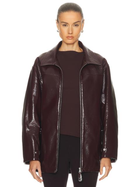 courrèges Maxi Bomber Jacket