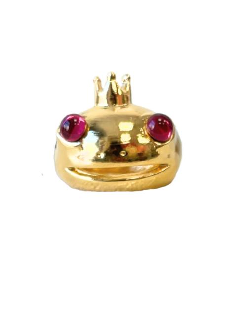 Collina Strada GOLD PINK FROG PRINCE RING