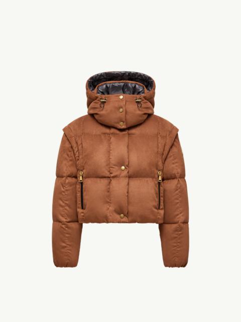 Moncler Paterne 2-in-1 Hooded Short Down Jacket