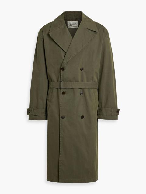 Other Designers Cotton-blend trench coat