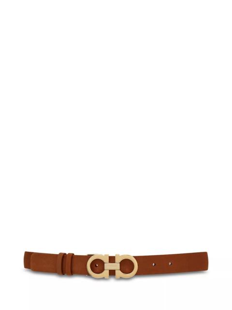 FERRAGAMO Women's Donna Gancini Nubuck Belt