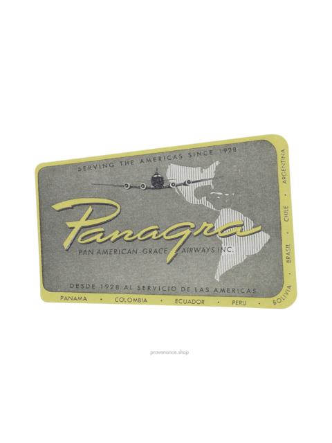 Louis Vuitton Airline Label Postcard Sticker- PANAGRA