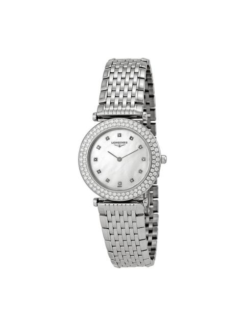 Longines Pre-owned Longines La Grande Classique Diamond Mother of Pearl Dial Ladies Watch L4.308.0.87.6