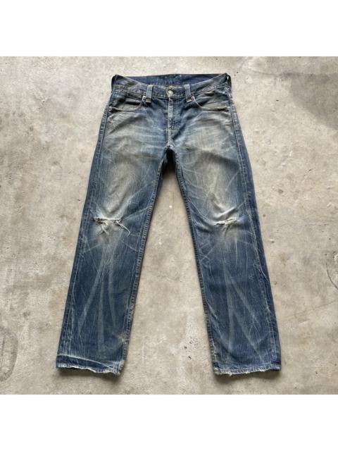 Other Designers Vintage - Vintage Levi’s 503 Faded Distressed Denim Jeans Pants W34