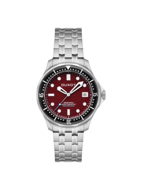 Other Designers Duxot Henri Diver Automatic Red Dial Men's Watch DX-2060-55