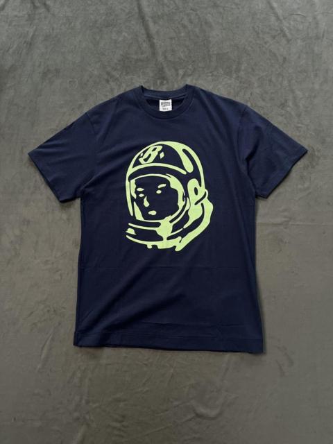 BILLIONAIRE BOYS CLUB Rare Billionaire Boys Club BBC Helmet Print T-Shirt Navy L