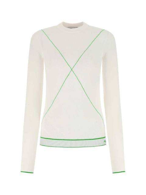 Bottega Veneta Women White Viscose Blend Sweater