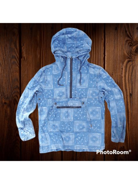 Other Designers Archival Clothing - GRN TOKYO LIBERTY JAPANESE LONGSLEEVE HOODIE