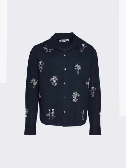 baziszt Riot Shirt Navy