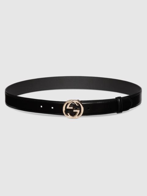 GUCCI Belt with Interlocking G buckle