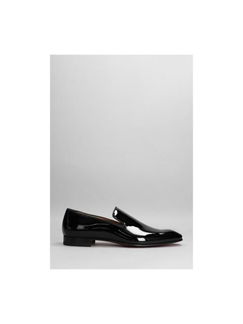 Dandeliuon Flat Loafers In Black Patent Leather
