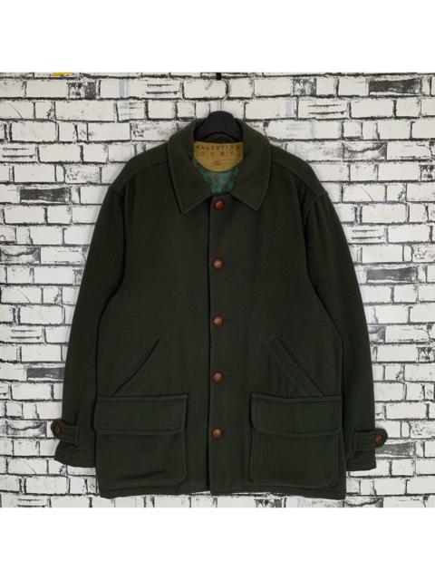 Other Designers Designer × Valentino × Vintage - Vintage Valentino Uomo Wool Coat Jacket Men Size 48