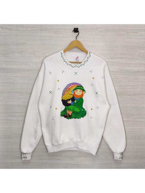 Other Designers Jerzees × Vintage - 80s jerzees Leprechaun Crewneck Sweatshirt