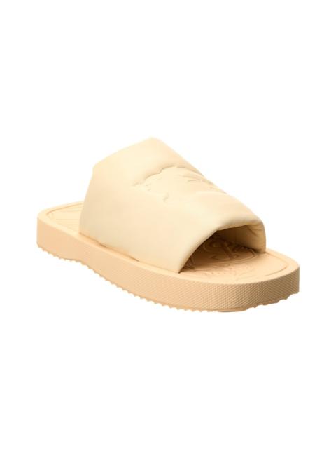 Burberry Burberry EKD Slab Leather Slide