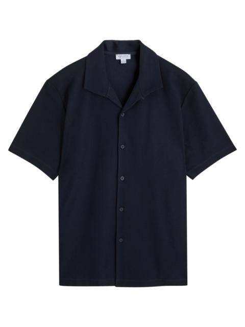 Sunspel Sunspel Cotton-knit Shirt