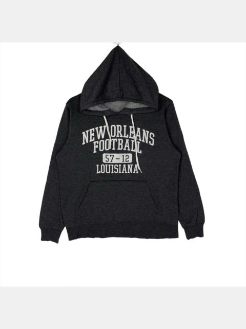 Other Designers Vintage - Vintage New Orleans Football Hoodie Sweatshirt Pullover