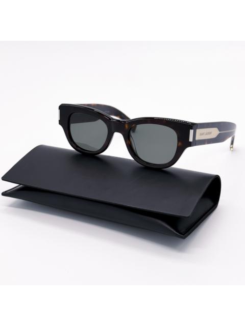 SAINT LAURENT NEW SAINT LAURENT SL 573 002 DARK HAVANA WOMEN SUNGLASSES
