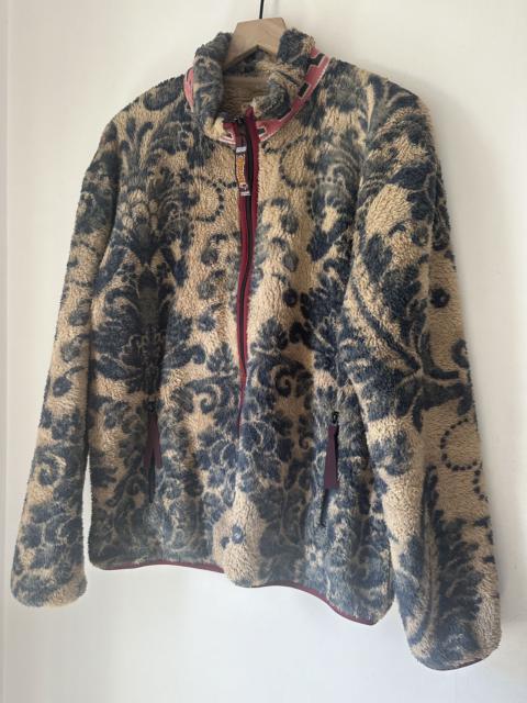 Kapital Jacquard-Trimmed Printed Virgin Mary Fleece Jacket