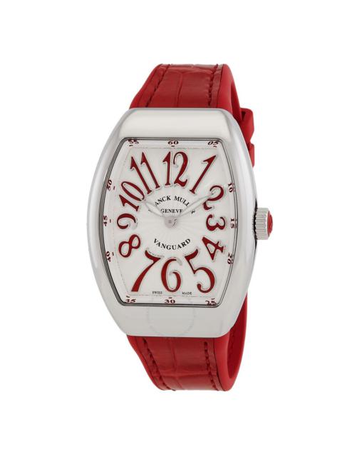 FRANCK MULLER Franck Muller Vanguard Quartz Silver Dial Ladies Watch 35QZREDSILRED
