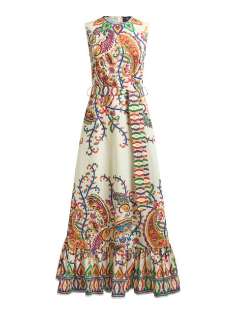 Etro Cotton Maxi Dress print