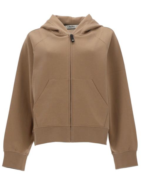 'S Max Mara S Max Mara Women Felpa "Alma" Con Zip E Cappuccio