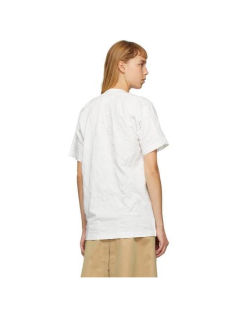 Junya Watanabe Winkled Oversized White Tee