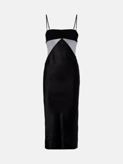 Rick Owens Combo slip dress