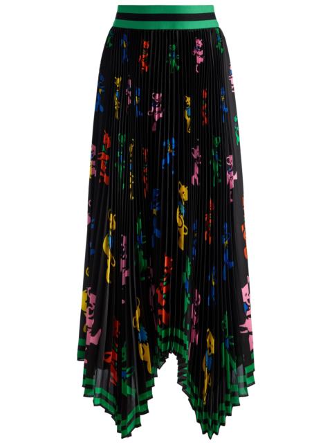 Alice + Olivia A+O X GRATEFUL DEAD KATZ MAXI SKIRT