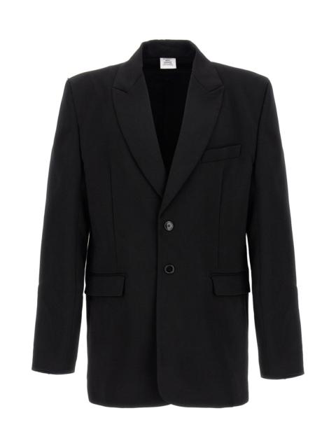 VETEMENTS Vetements Men 'Logo Embroidered' Blazer