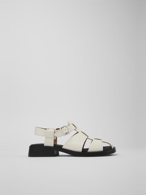 CAMPERLAB White Leather Sandal for Women