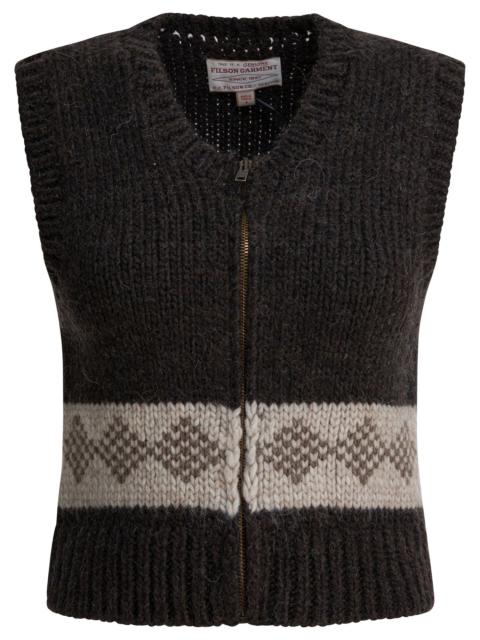 Other Designers Filson Wool Vest With Zipper