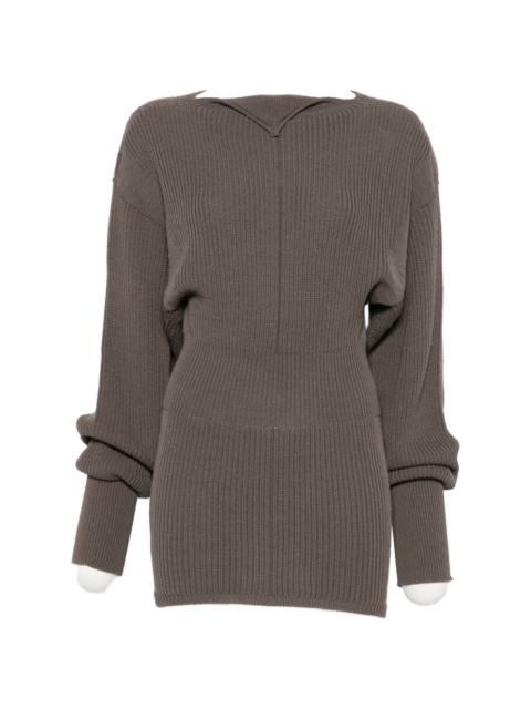 Rick Owens Rick Owens Women Wool V-Necked Sweater