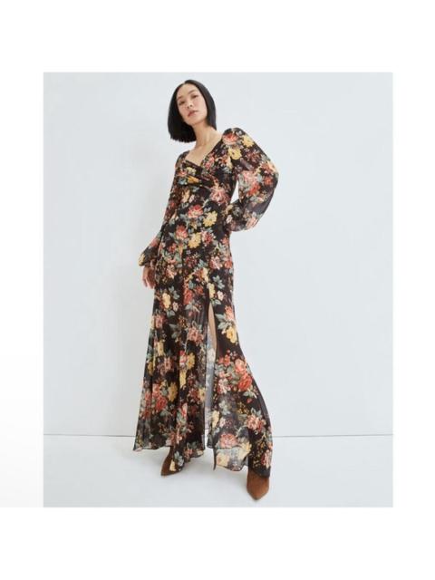 VERONICA BEARD New!‎ Veronica Beard Avani floral printed silk maxi dress US 4 $898