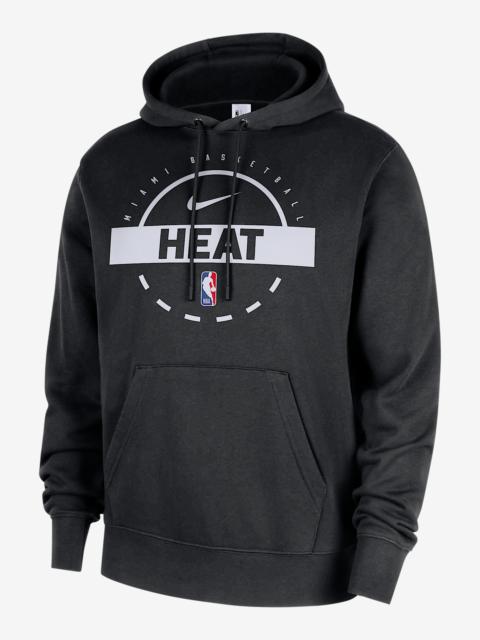 Nike Miami Heat Club Men's Nike NBA Practice Pullover Hoodie
