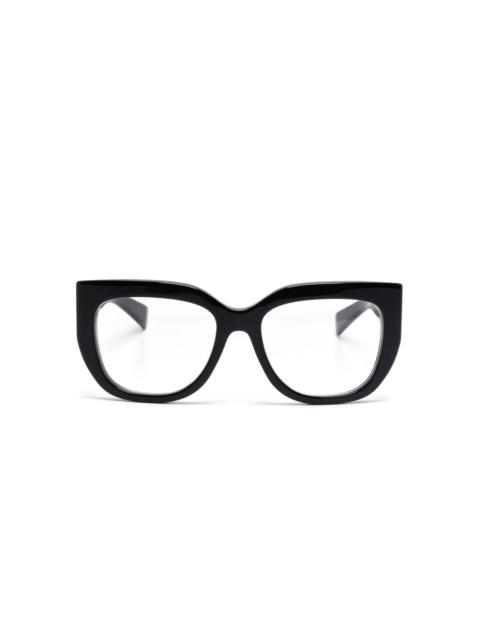 GUCCI butterfly-frame glasses