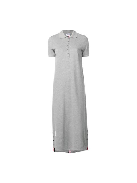 Thom Browne Long A-Line Polo Dress