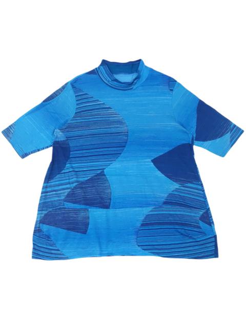 Other Designers Designer - RARE! KEIKO KISHI PLUS PATCHWORK SHADE ON BLUE