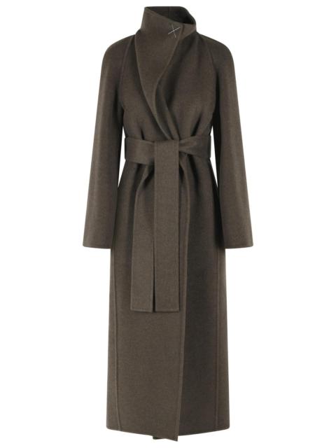 KHAITE Khaite Romare Green Wool Coat Women