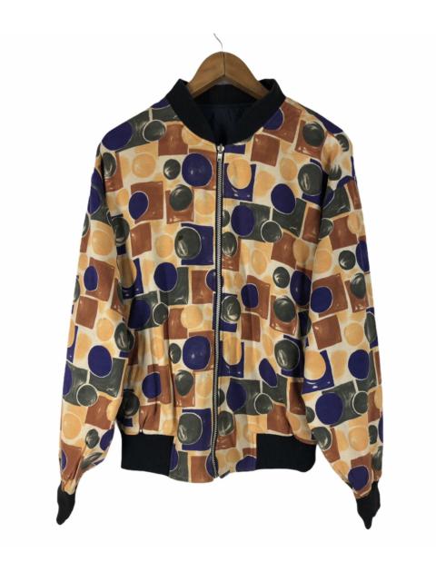 Other Designers Very Rare - Mr.JUNKO by JUNKO KOSHINO BOMBER LAZY WEAR REVERSIBLE cw21