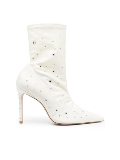 Stuart Weitzman crystal-embellished 110mm boots