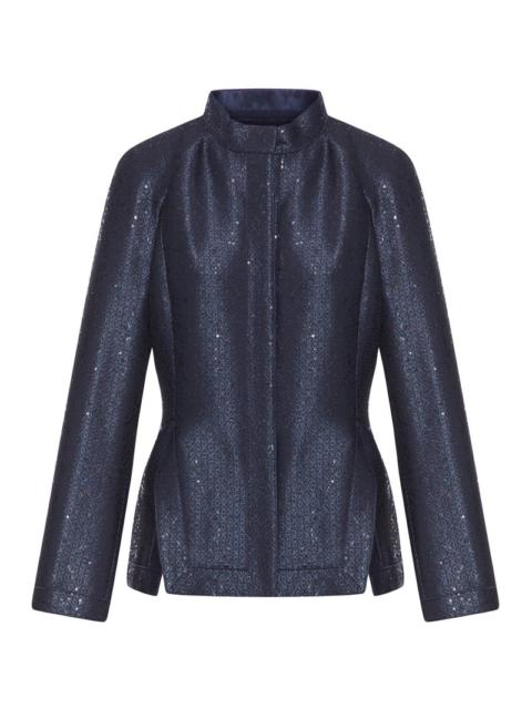 GIORGIO ARMANI Giorgio Armani Women Jacquard Jacket With Sequins