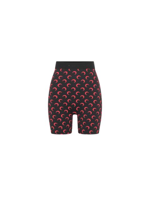 Marine Serre Recycled Moon Jersey Biker Shorts