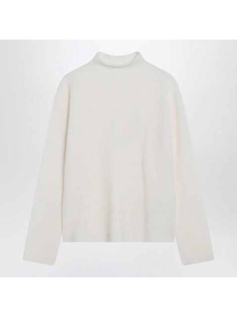 Max Mara Max Mara Ivory Cashmere-Blend Sweater Women