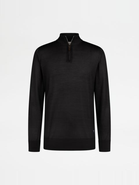 Tod's PULLOVER IN T15 WOOL - GREY