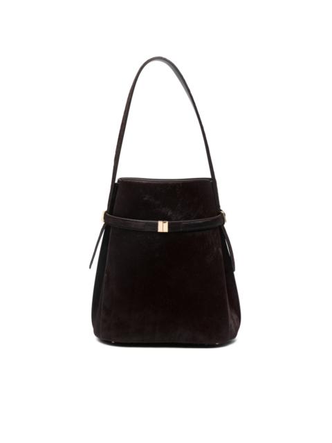 TOTEME belted-detail bucket bag