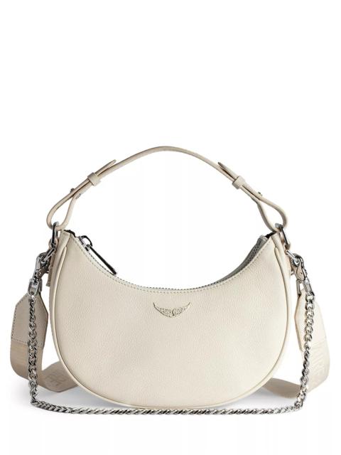 Zadig & Voltaire Moonrock Small Grained Leather Handbag