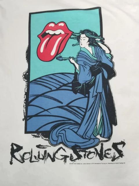 Other Designers Vintage - Vintage Rolling Stones Geisha Rock Band Tee Nirvana