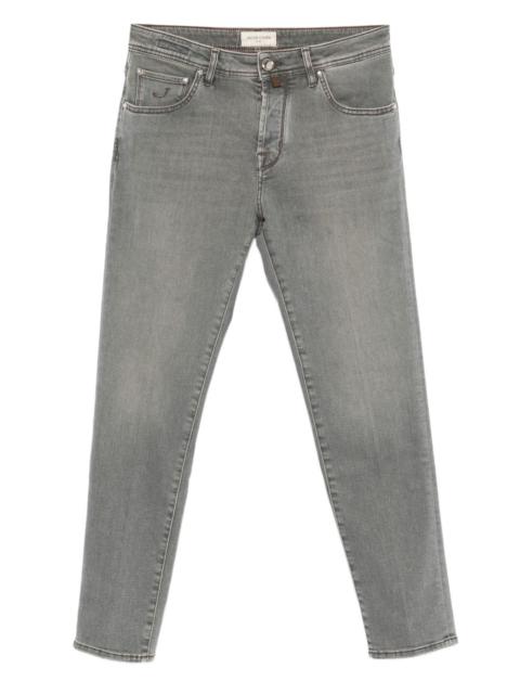 JACOB COHEN - Jacob Cohen Men Slim Cropped Denim Jeans